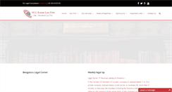 Desktop Screenshot of bangalorelawyer.com
